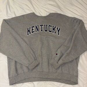 Champion Gray Athletic Sweatshirt